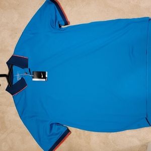 Nike Dri Fit golf shirt Blue XL